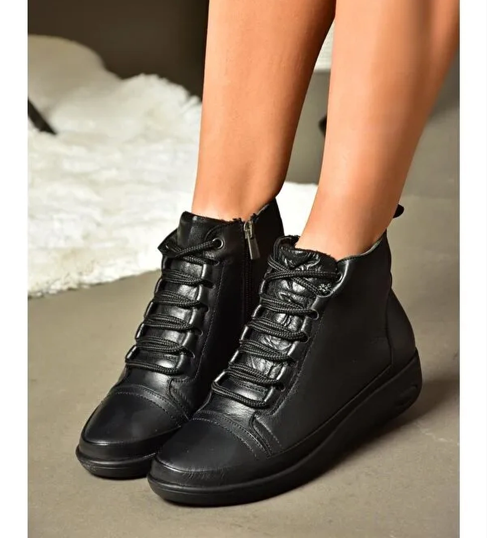 Fox Shoes R5550010 Siyah Kadın Bot model görseli