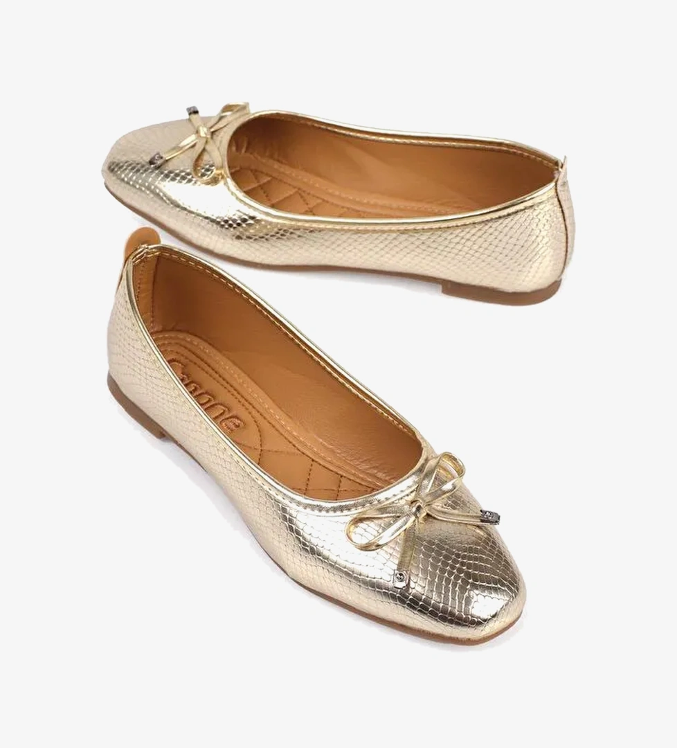 Capone Outfitters Siyah Capone Outfitters Hana Trend Kadın Babet