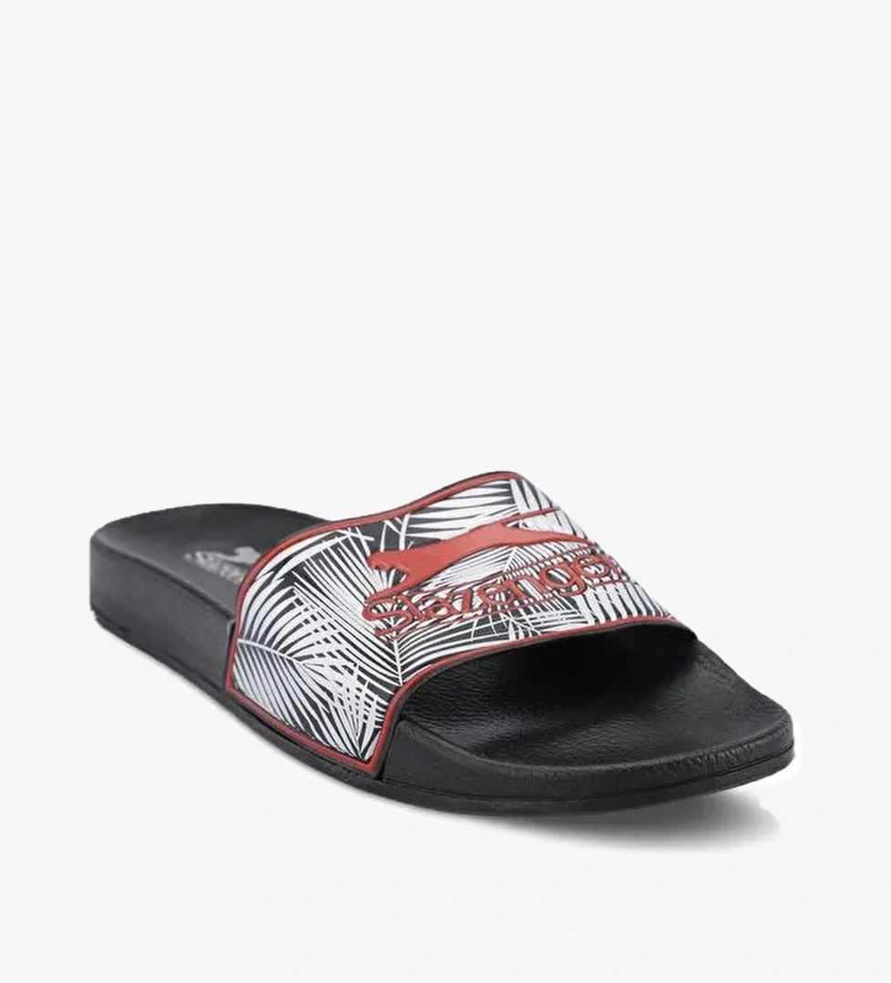 FEVER Erkek Terlik Siyah / Kırmızı - Görsel 1