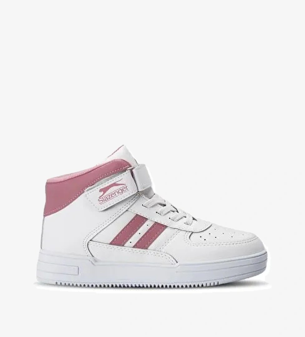 Slazenger NICOLA I Kız Çocuk Cırt Cırtlı Beyaz / Pembe Günlük Spor Ayakkabısı model görseli