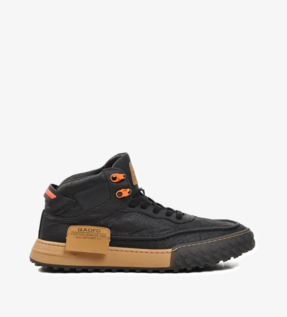 23K501 Siyah Erkek Sneaker - Görsel 1