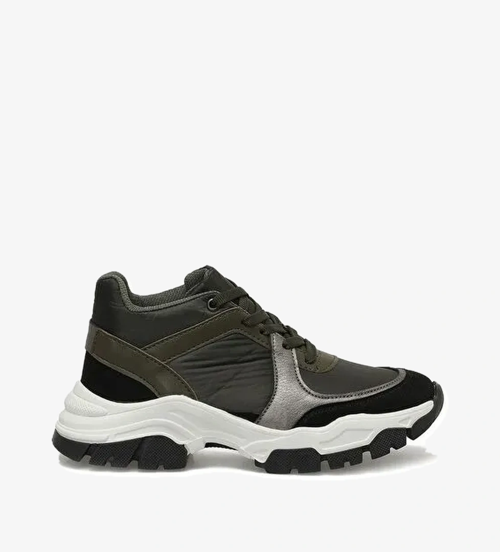 DESSY 3PR Haki Kadın Sneaker - Görsel 1