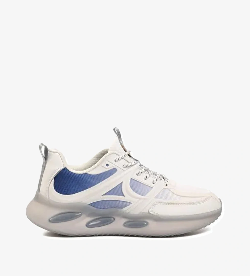 231495 Beyaz Bağcıklı Erkek Sneaker