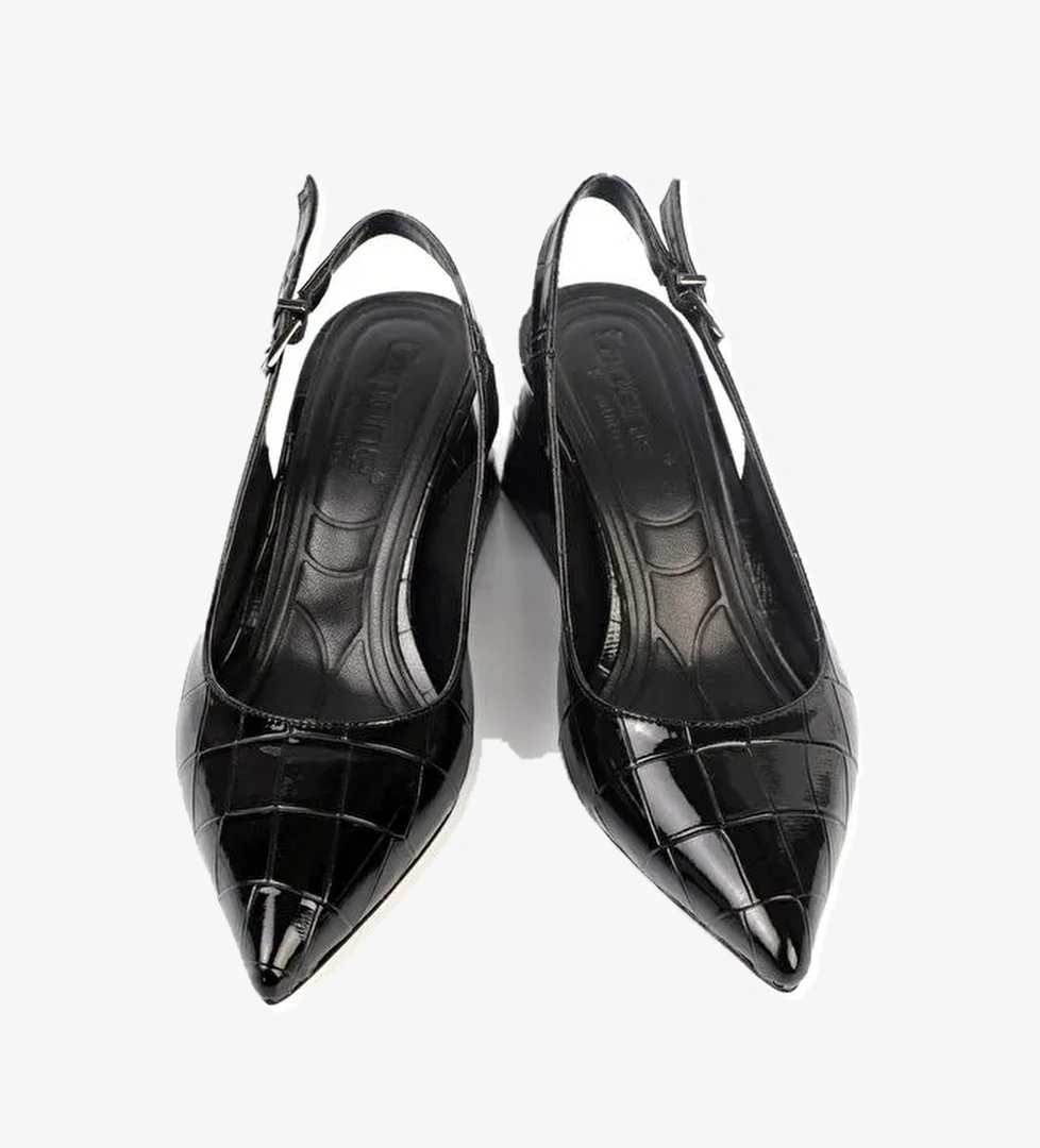 Yumuşak Pedli Taban Kadın Topuklu ayakkabı - Görsel 1