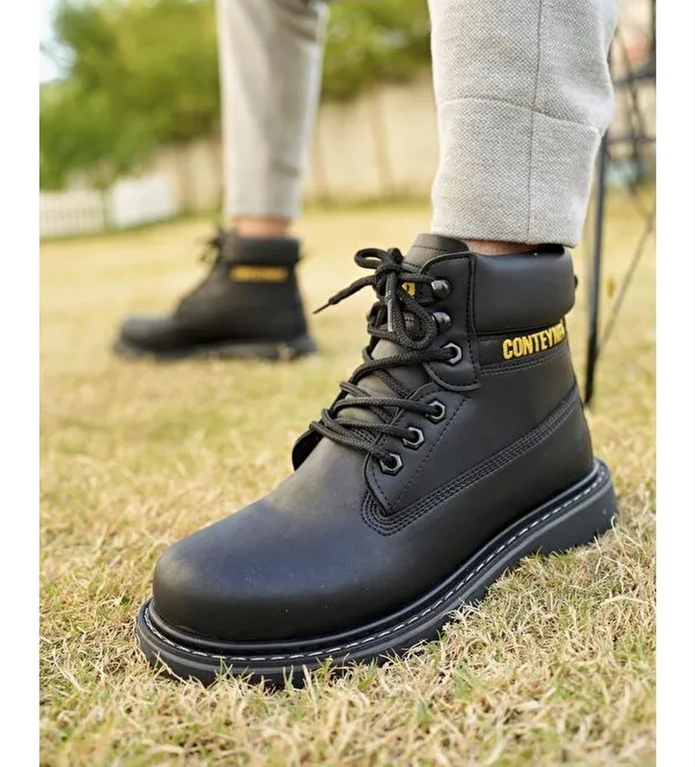 Muggo Cetex Kaymaz Catex Taban Garantili Suya Soğuğa Dayanıklı Unisex Kışlık Bot model görseli