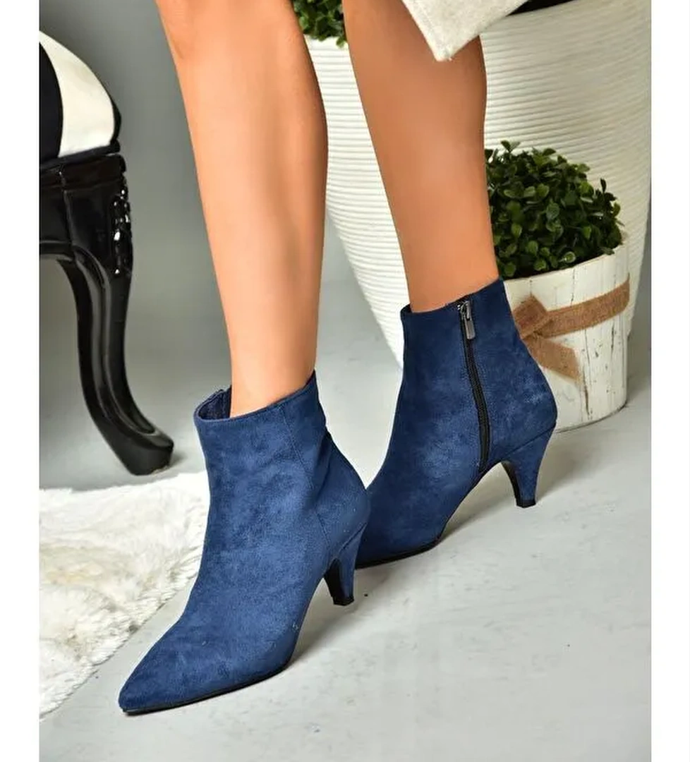 R4047100 Lacivert Kadın Bot