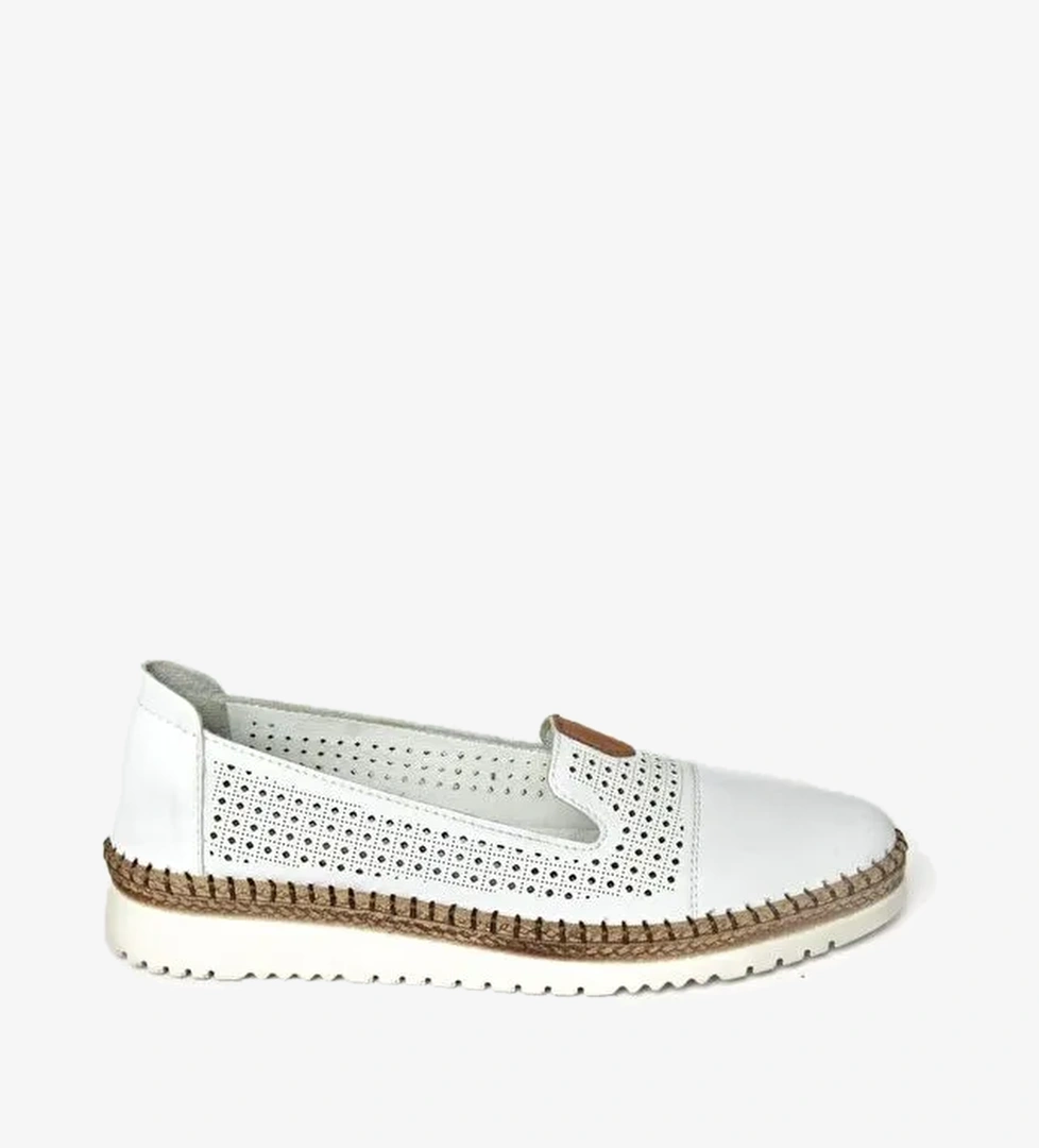 P5555001 Beyaz Kadın Ayakkabı