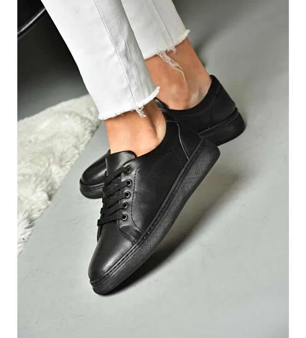 P5554609 Siyah Kadin Sneaker