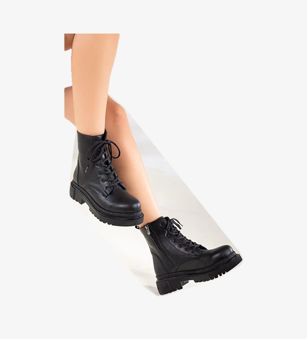 D034 Kadın Soğuk Geçirmez Kışlık Ortopedik Bot