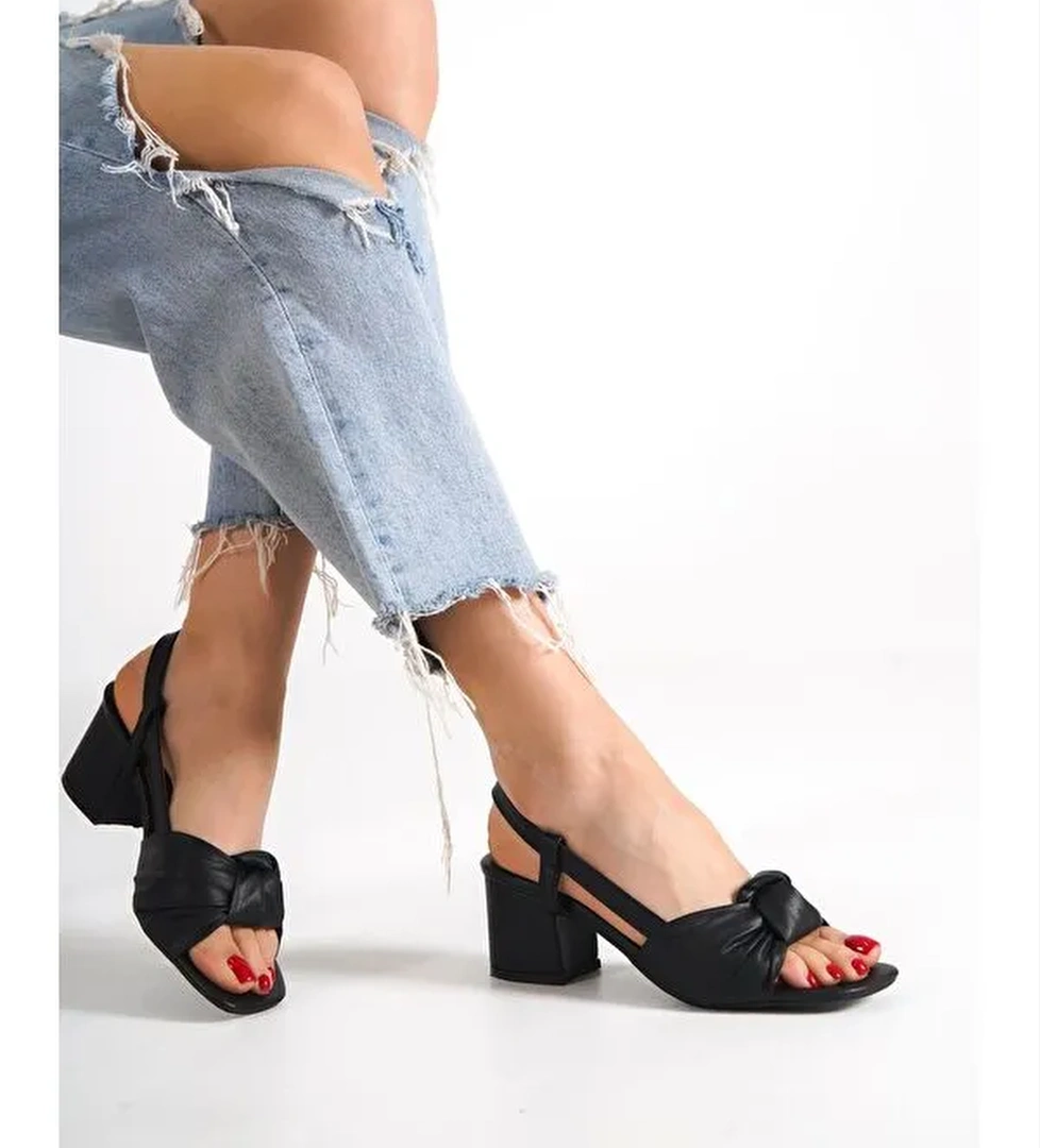 D719 Kadın Topuklu Ayakkabı - Görsel 1