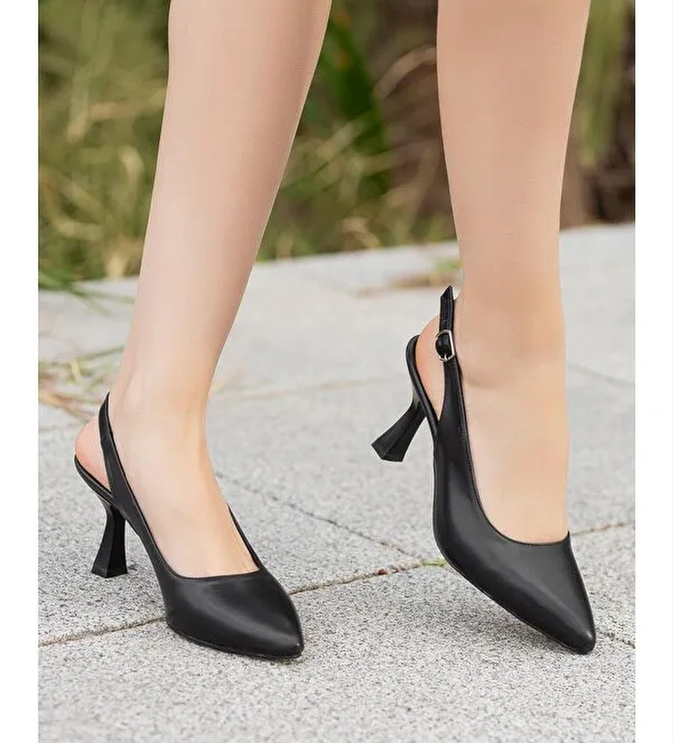 D175 Kadın Klasik Topuklu Ayakkabı - Görsel 1