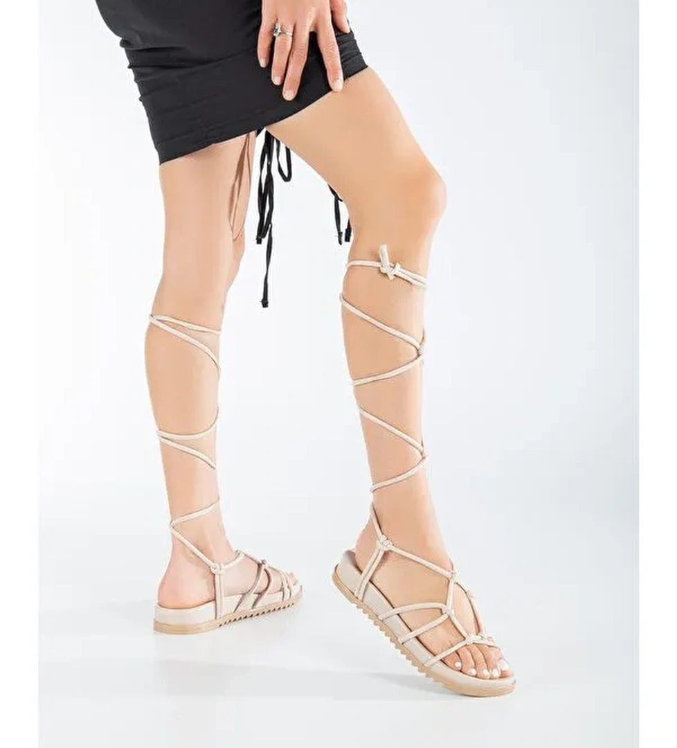 D1001 Günlük Ortopedik Kadın Sandalet