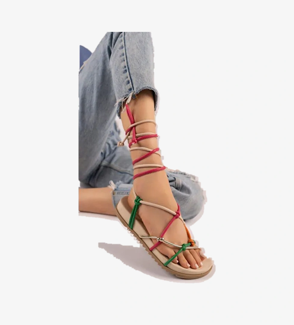 D1001 Günlük Ortopedik Kadın Sandalet