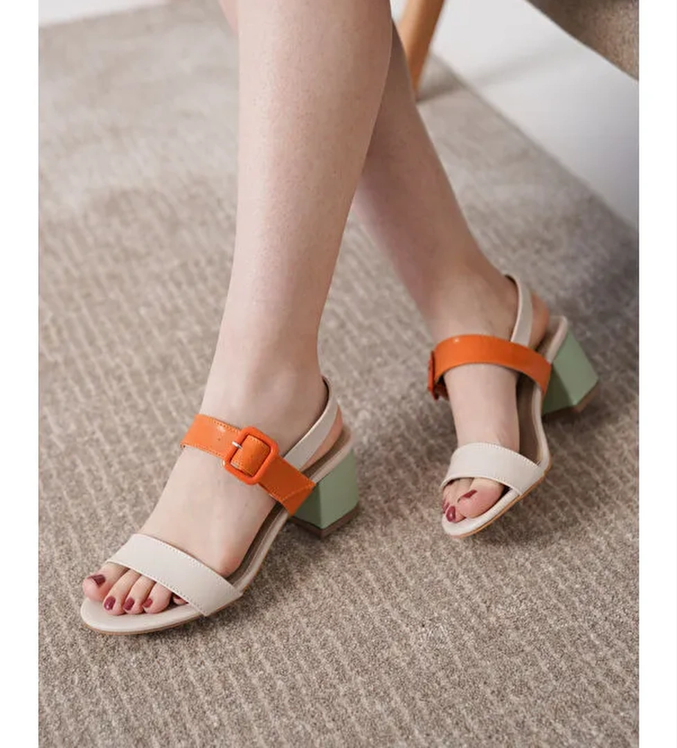 D2023 Kadın Klasik Topuklu Ayakkabı - Görsel 1