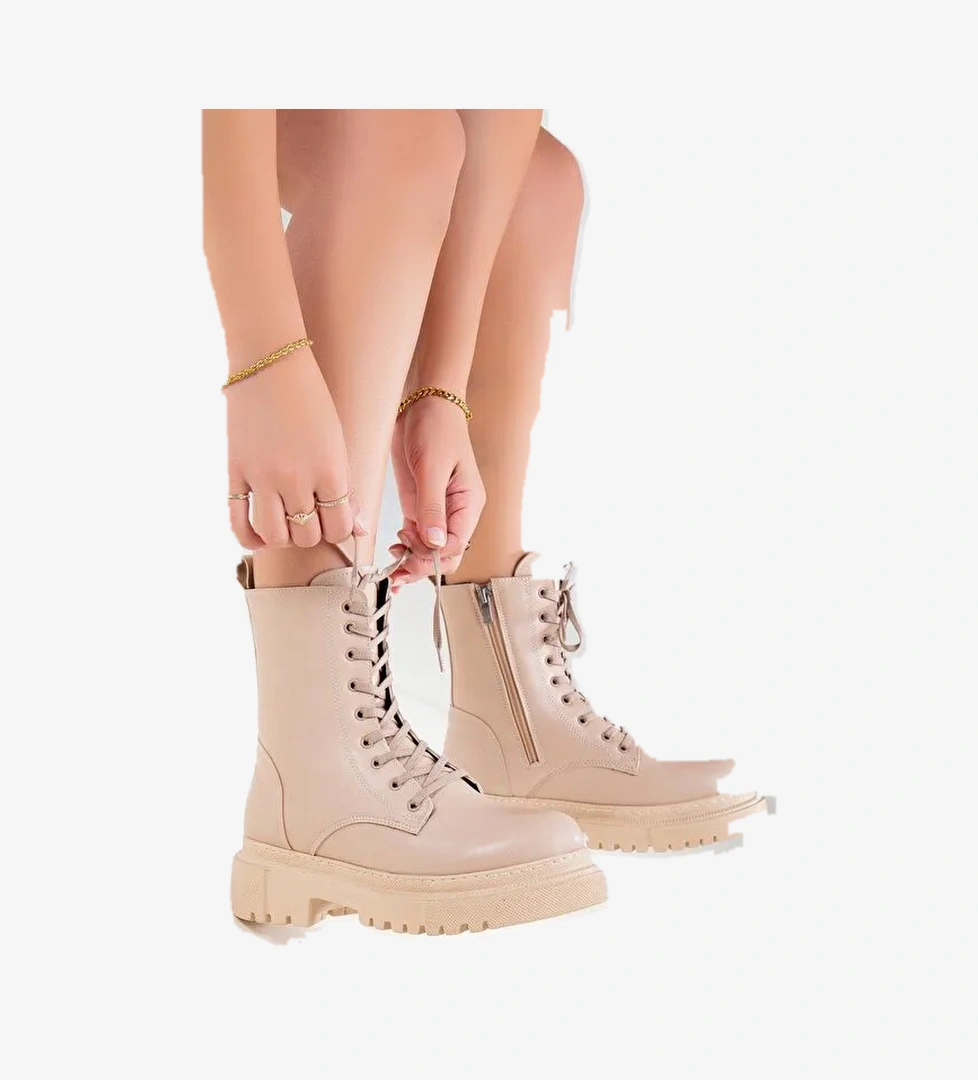 D1855 Günlük Ortopedik Kadın Bot - Görsel 1