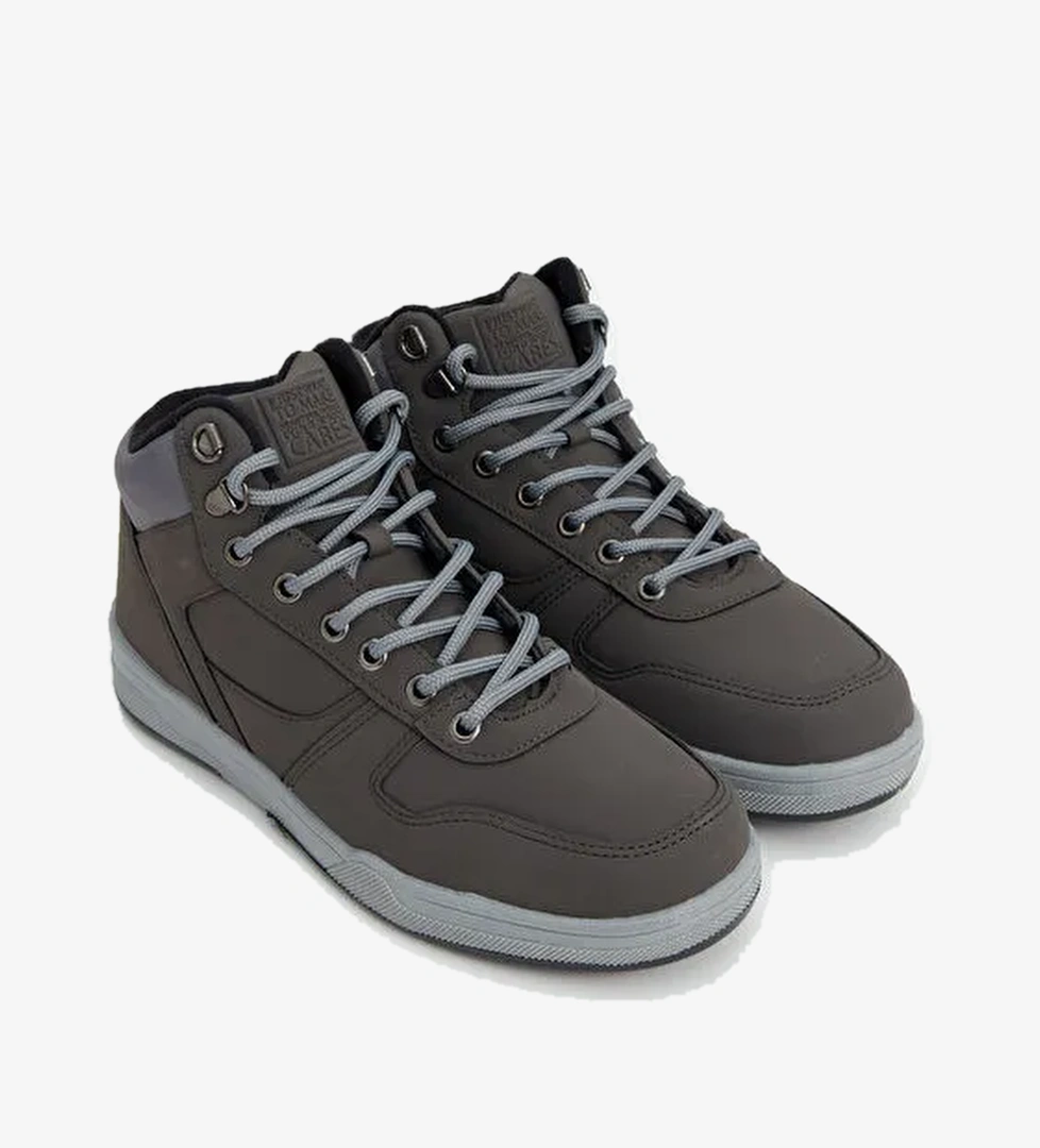 Bağcıklı Erkek Bilek Boy Spor Ayakkabı - Görsel 1