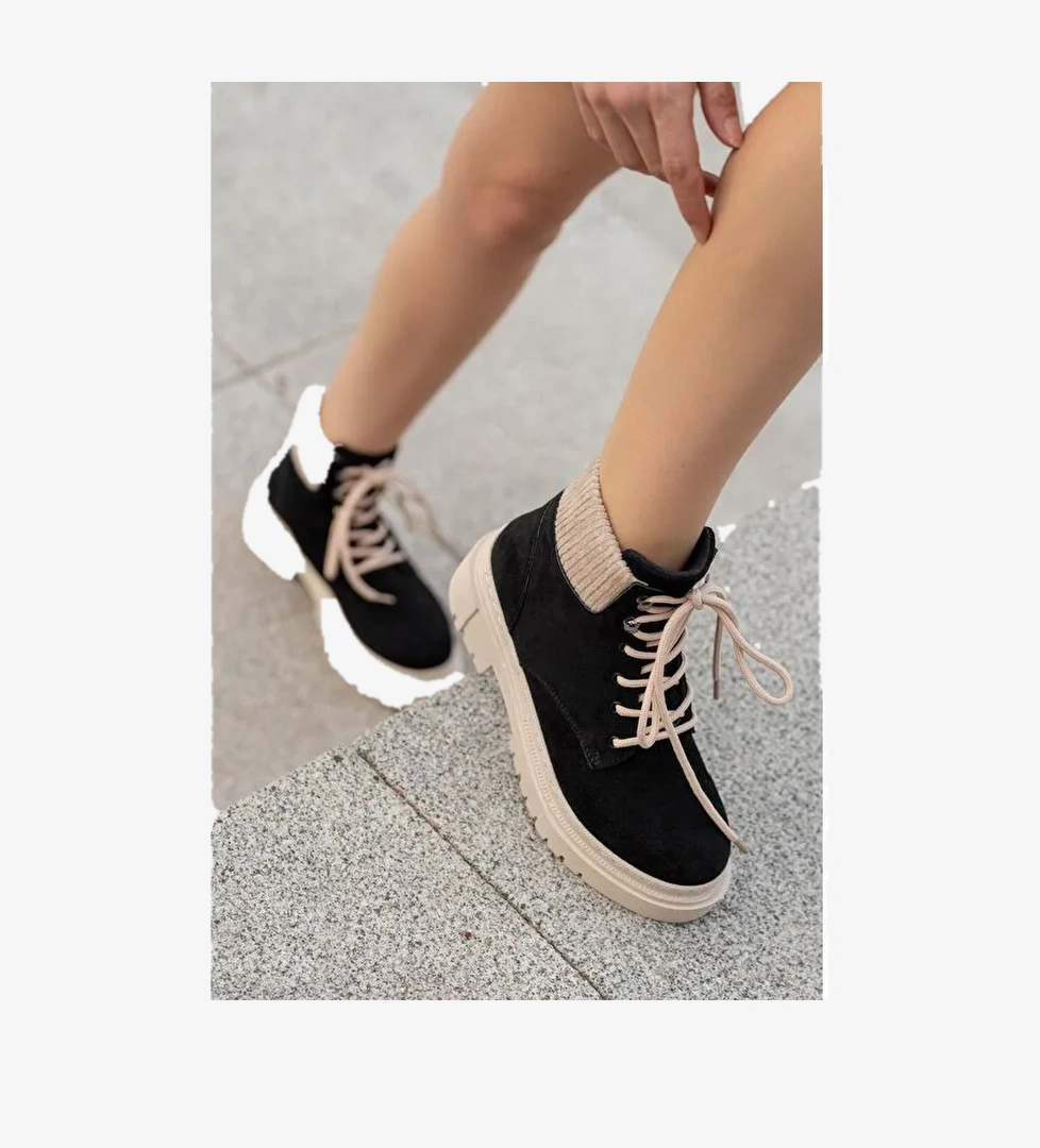 D238 Su Ve Soğuk Geçirmez Kadın Bot