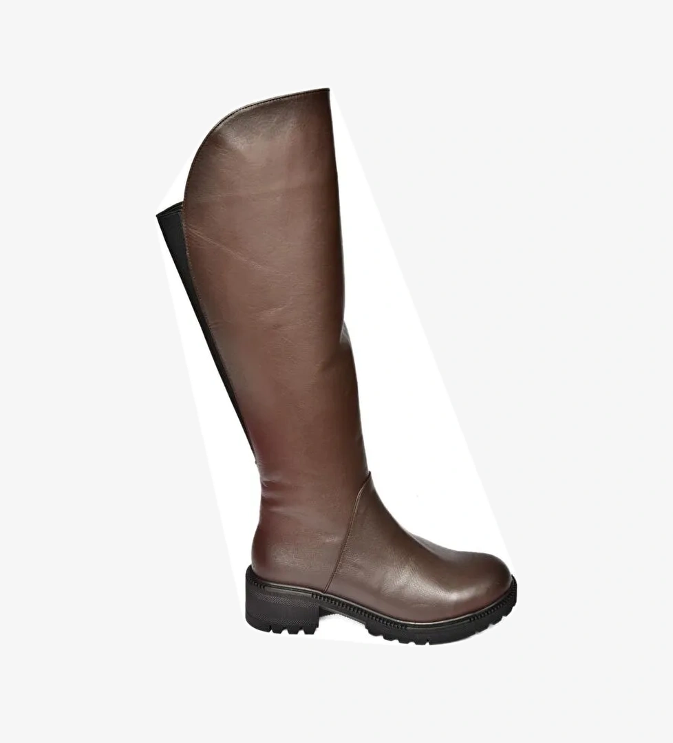 N6540328 Kahverengi Kadın Çizme