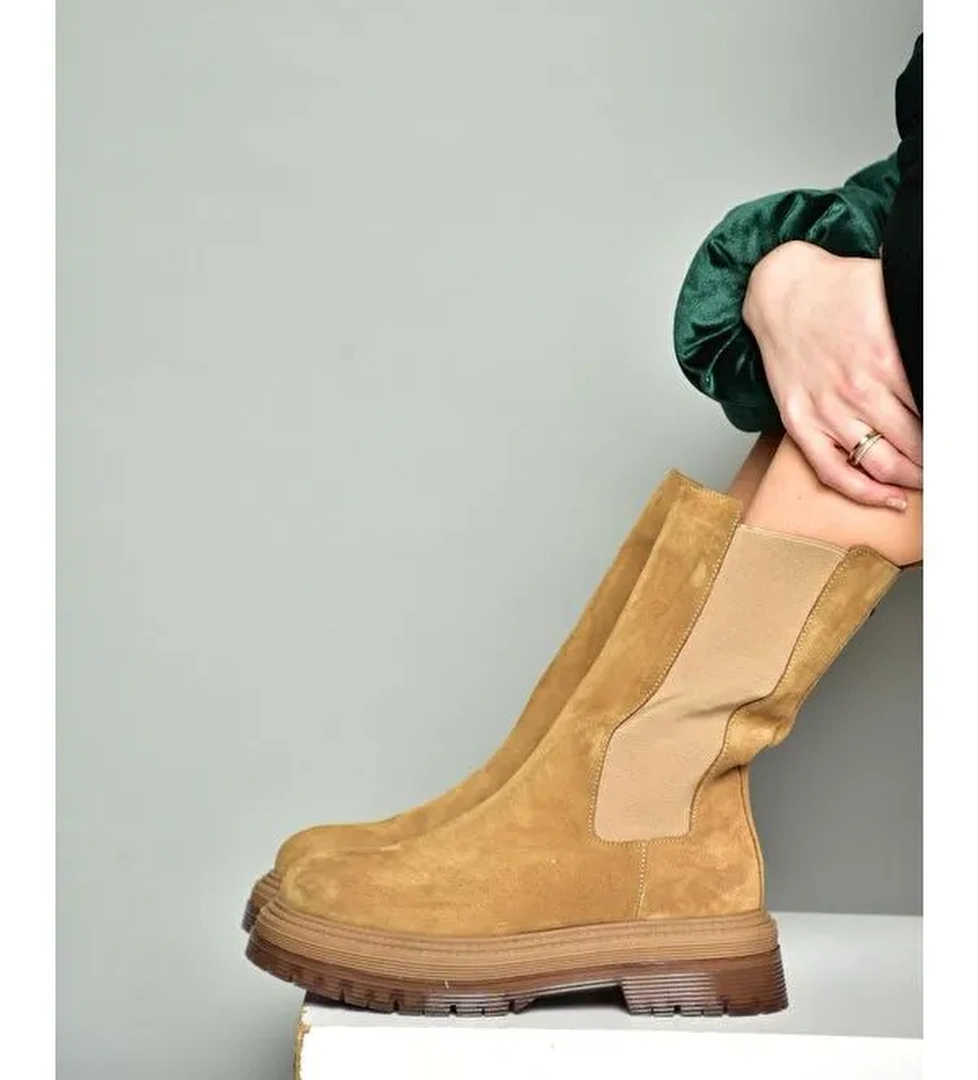 Fox Shoes R5552680 Taba Kadın Bot model görseli