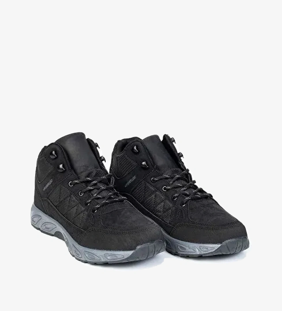 Yuvarlak Burunlu Bağcıklı Spor Tabanlı Erkek Bilek Bot