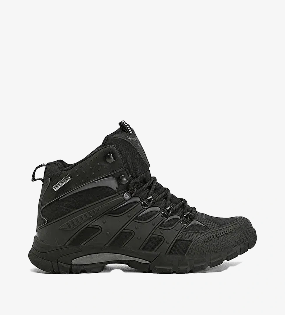 Tonny Black Siyah Tonny Black Rahat Kalip Unisex İtici Özellikli Bağcıklı Bot