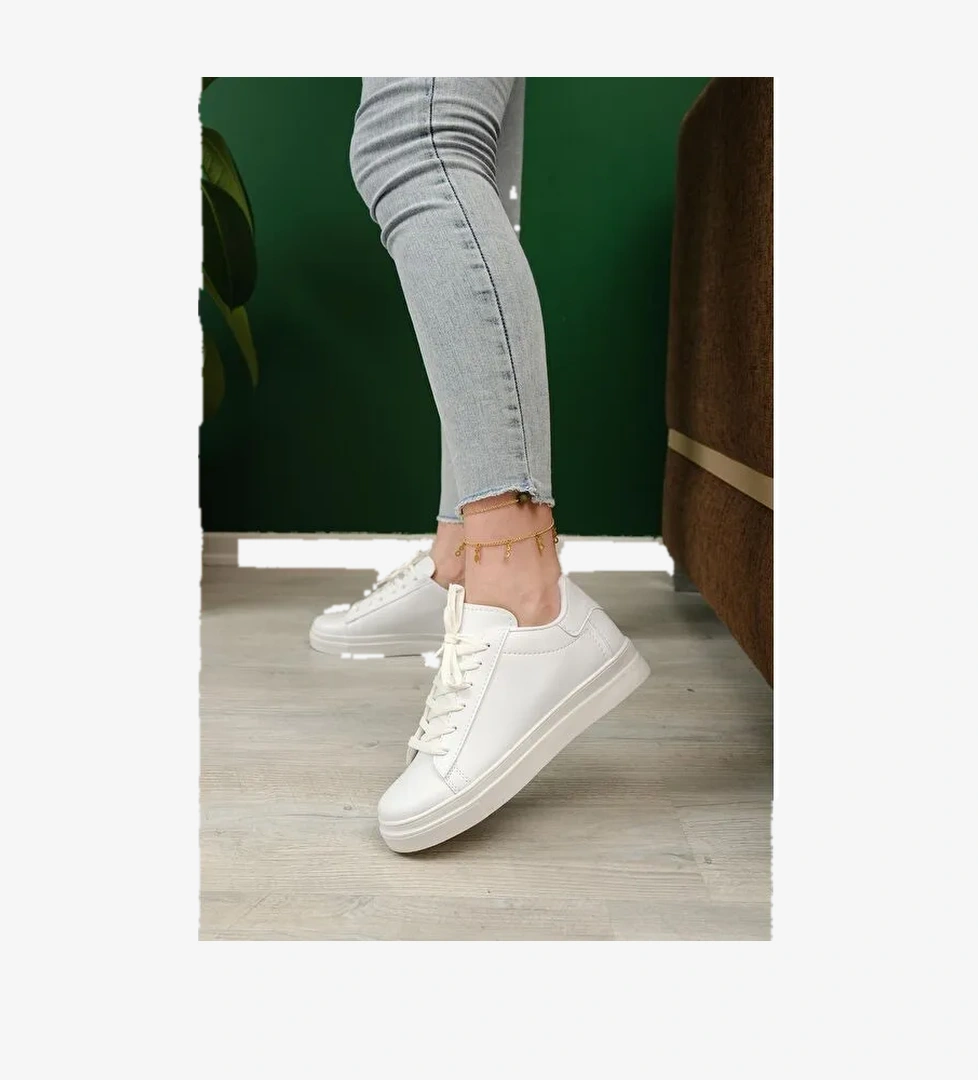 Erda Basic Bağcıklı Kadın Sneaker