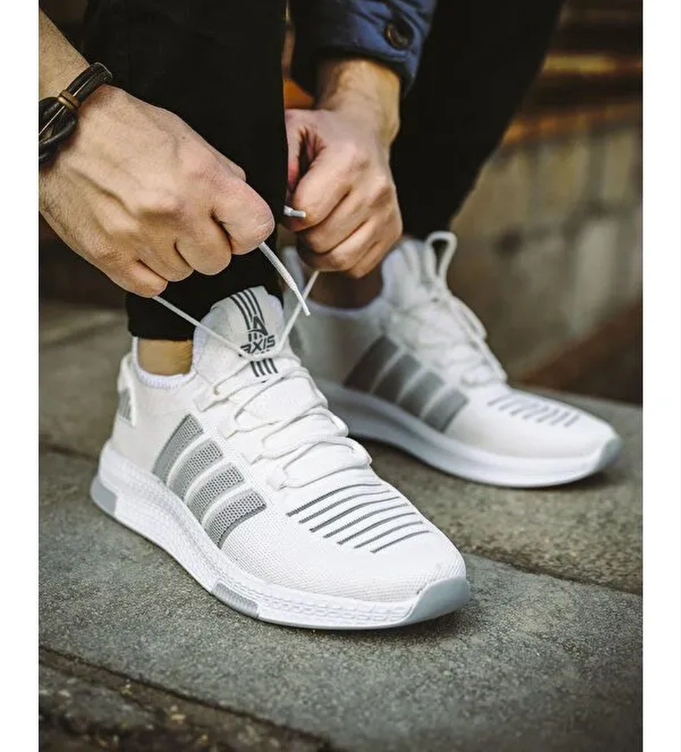 Ald Şerit Detaylı Kalın Taban Erkek Sneaker