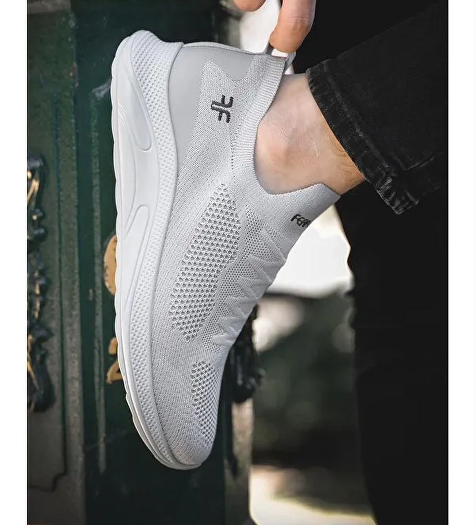 Ossa Slip On Nefes Alan Kalın Taban Erkek Sneaker