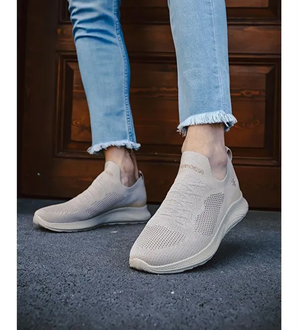 Ossa Slip On Nefes Alan Kalin Taban Erkek Sneaker