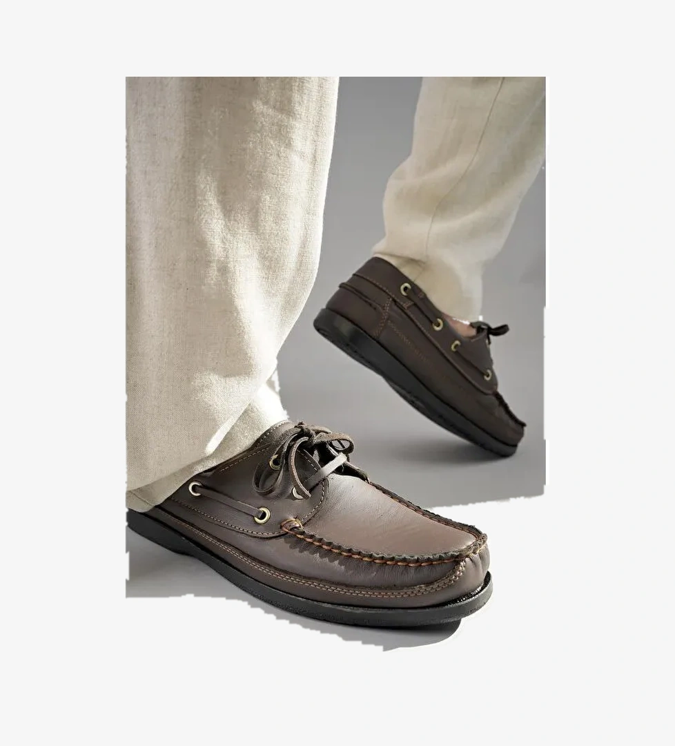 Sidro Deri Erkek Günlük Klasik Casual Ayakkabı