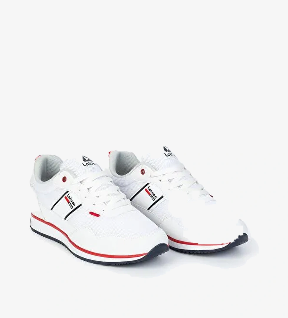 Yuvarlak Burunlu Bağcıklı Erkek Spor Ayakkabı