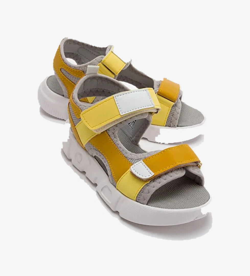 Erkek Çocuk Sarı Anatomik Spor Sandalet - Görsel 1