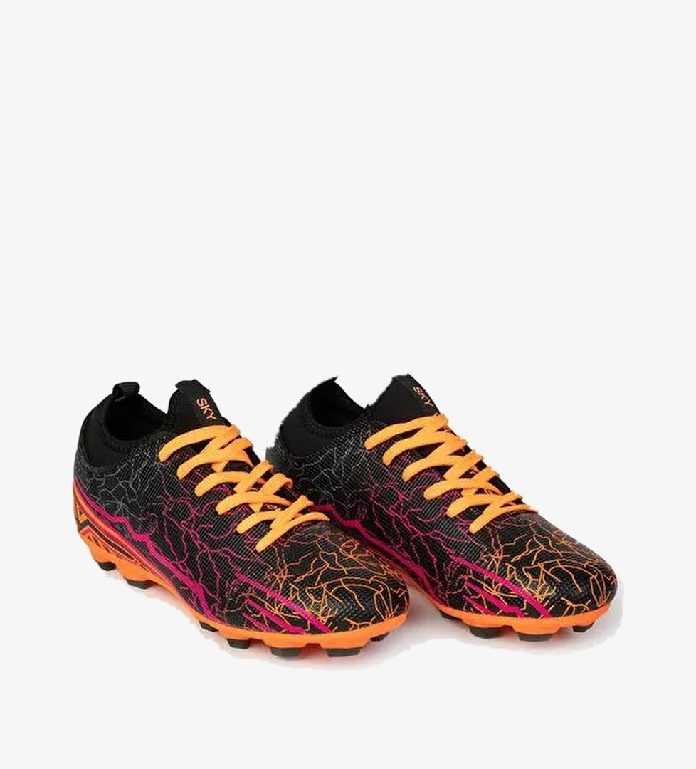 Yuvarlak Burunlu Bağcıklı Erkek Krampon Ayakkabı