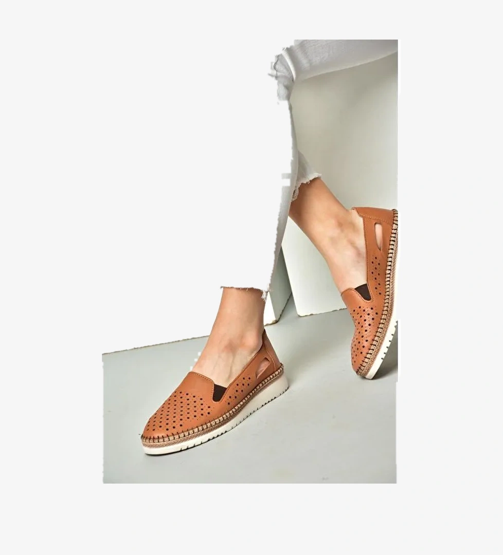 P5555011 Taba Kadın Ayakkabı - Görsel 1