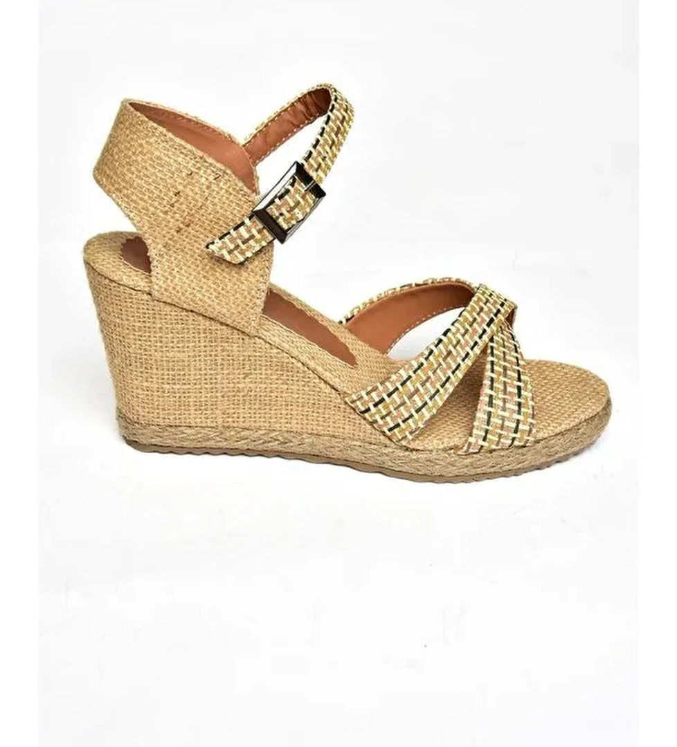 S2414140 Ten Kadın Dolgu Topuklu Ayakkabı - Görsel 1