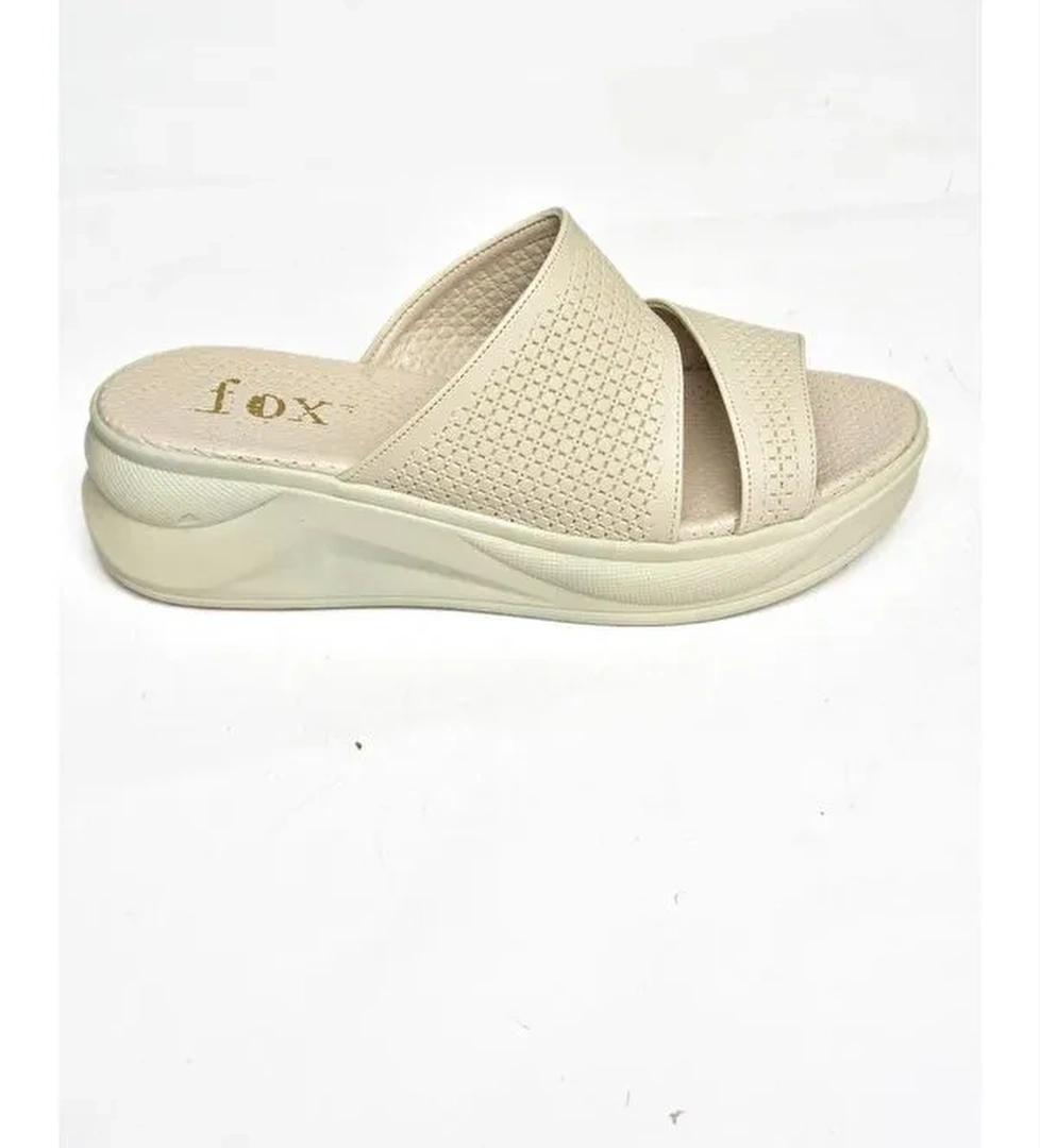 S7139303 Bej Kadın Terlik - Görsel 1