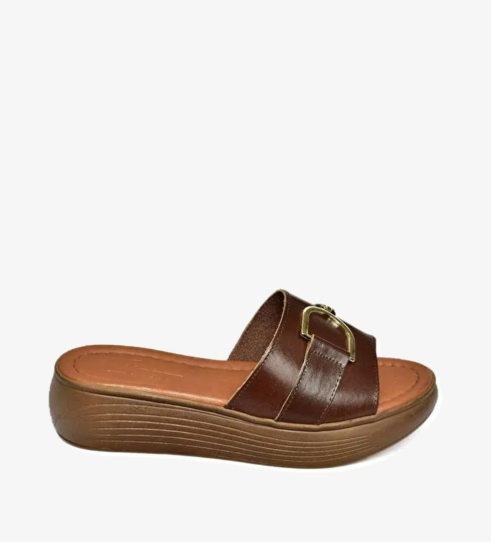 P2910494 Kahverengi Kadın Terlik