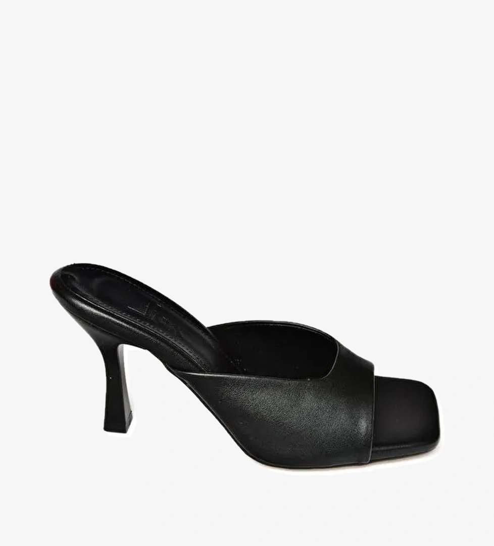 S5900331 Siyah Kadın Terlik - Görsel 1