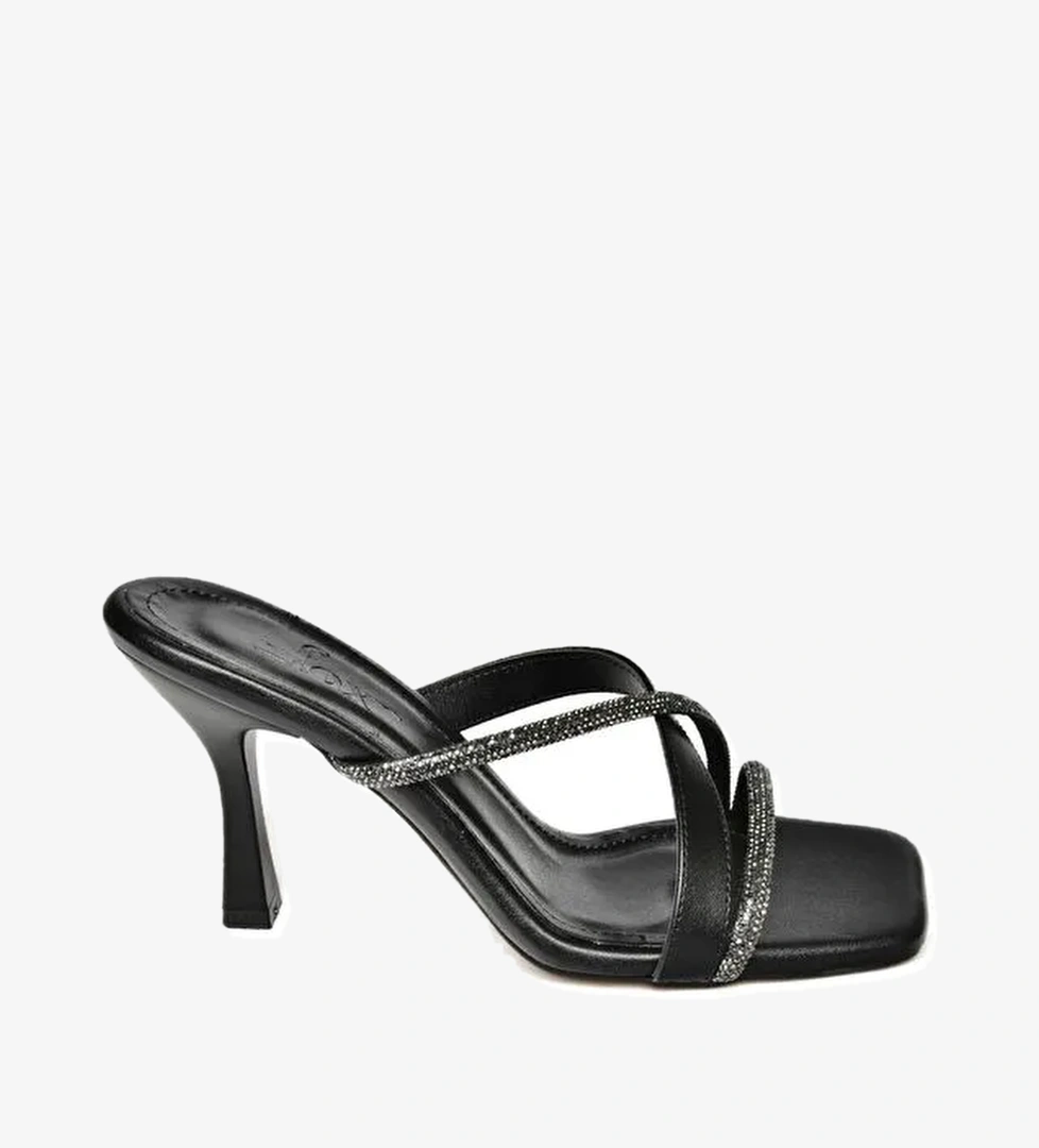 S5903331 Siyah Kadın Terlik - Görsel 1