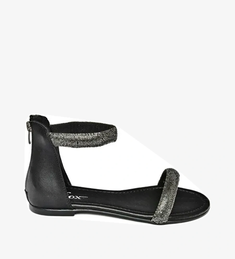 S2720090 Siyah Kadın Sandalet - Görsel 1