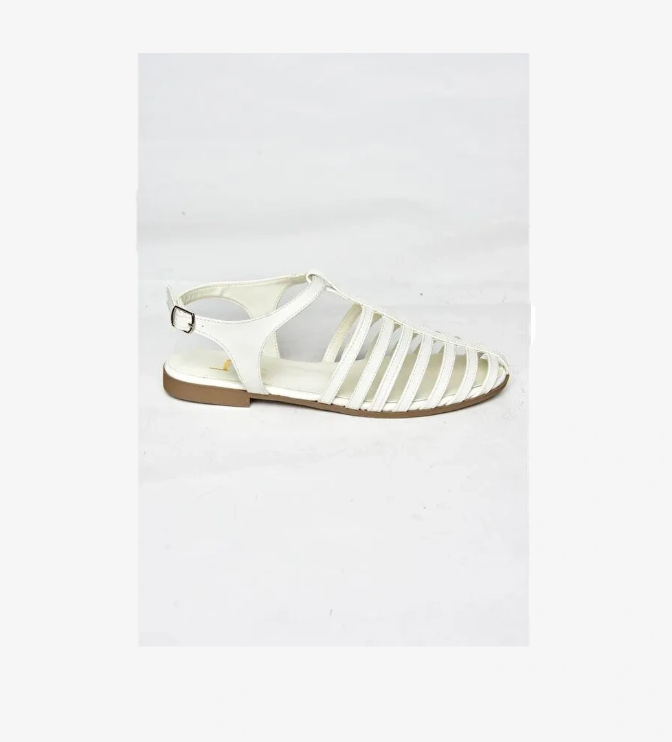 S3149601 Beyaz Kadın Sandalet