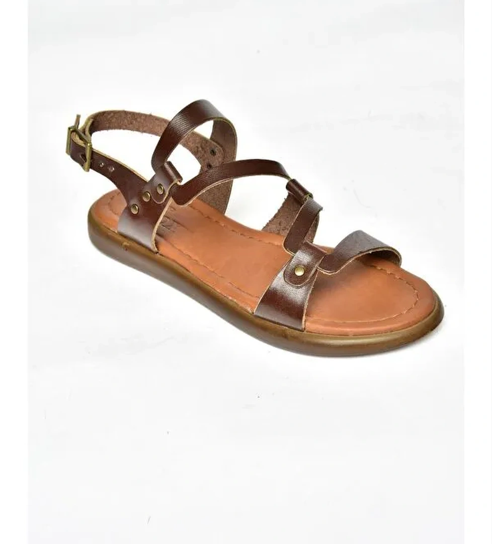 S2910184 Kahverengi Kadın Sandalet