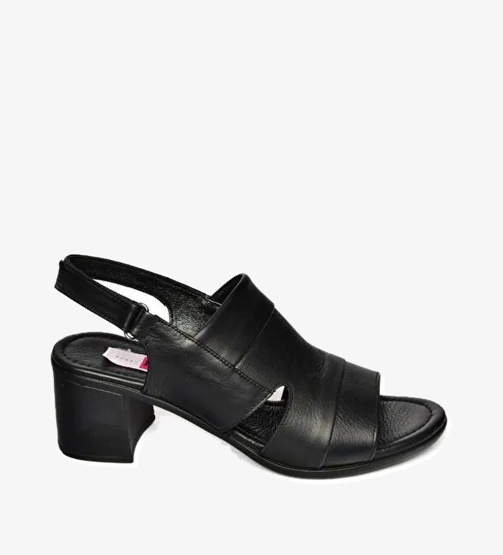 P5554523 Siyah Kadın Sandalet