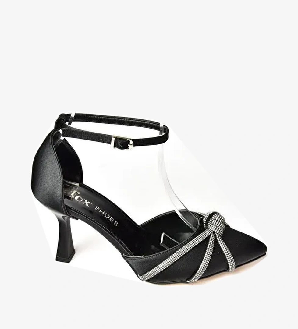 S2460619 Siyah Kadın Topuklu Ayakkabı - Görsel 1