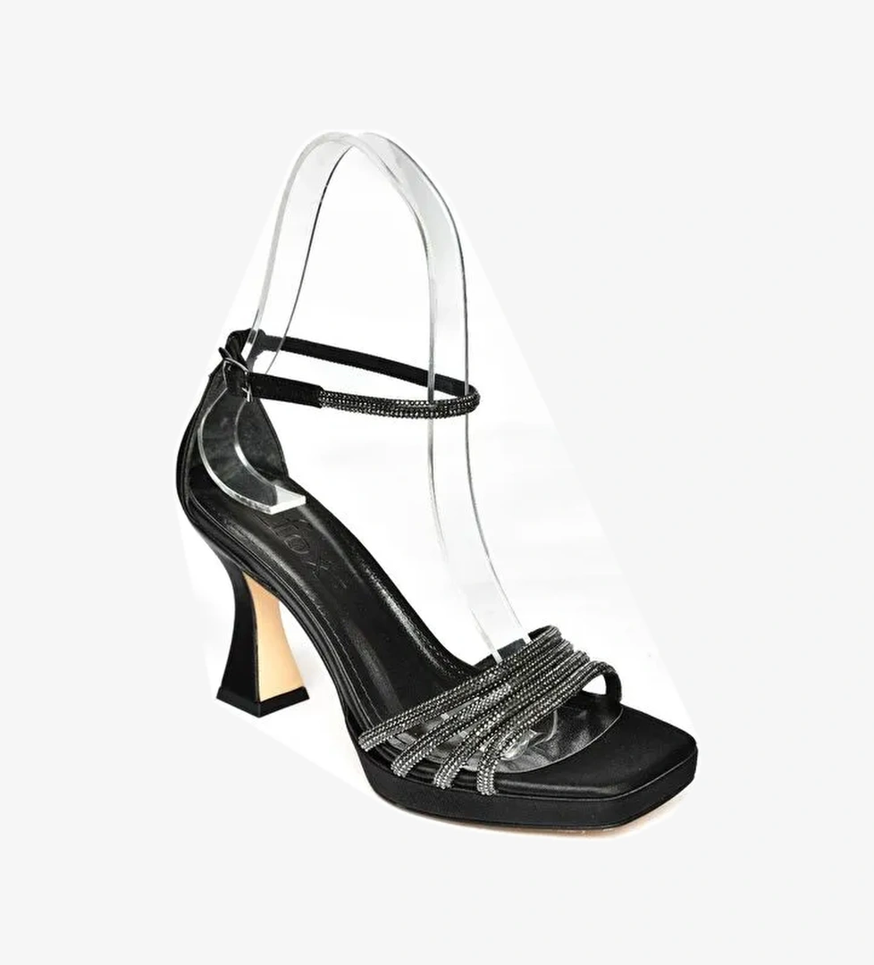 S5693146 Siyah Kadın Topuklu Ayakkabı