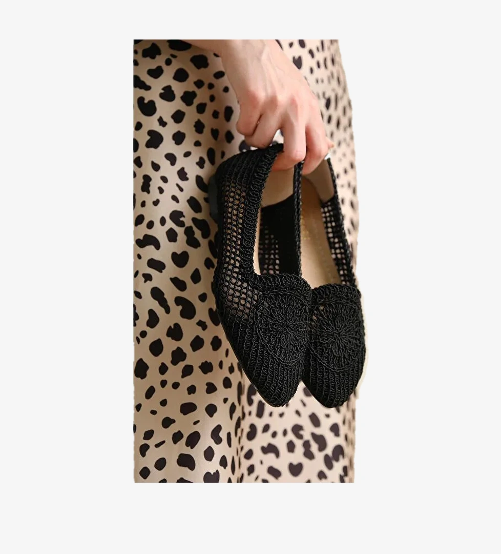 Lesta Kadın Örme Babet Kadın Ayakkabı