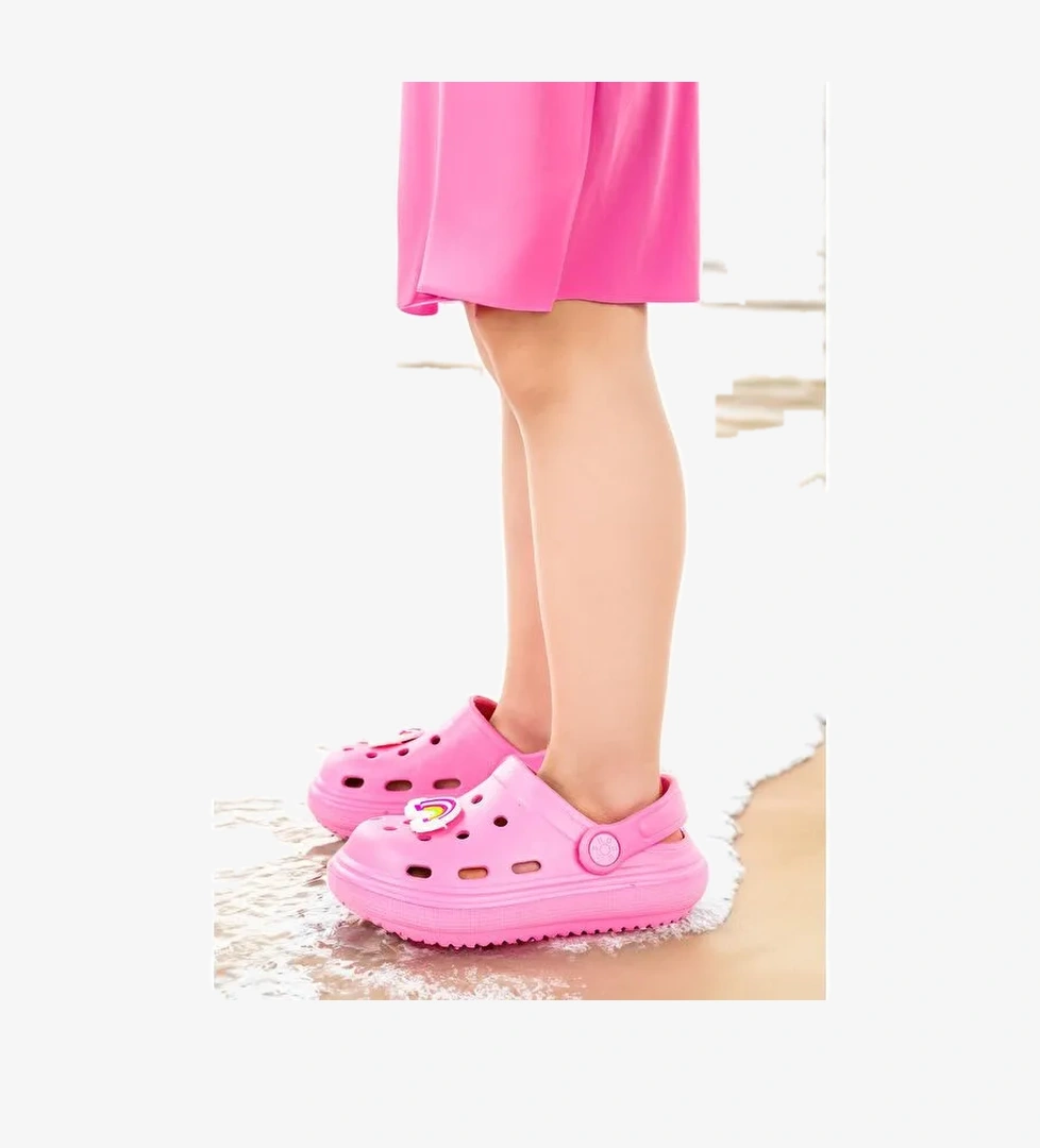 Eva Plaj Havuz Okul Kreş Kız Çocuk Terlik Twg 755 - Görsel 1