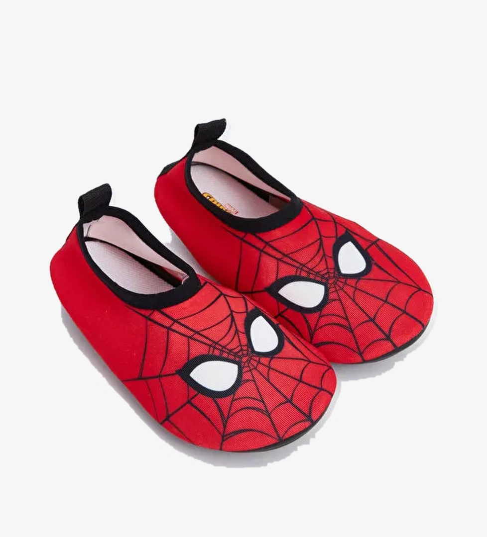 Lcw Steps Spiderman Baskılı Erkek Bebek Deniz Ayakkabısı model görseli
