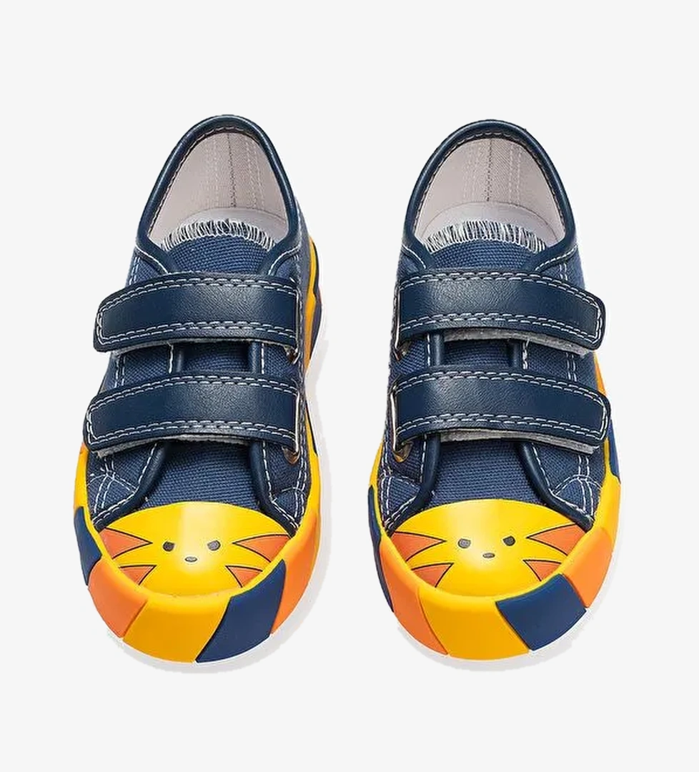 Tiger Cırtlı Kanvas Ortopedik Sneakers - Görsel 1