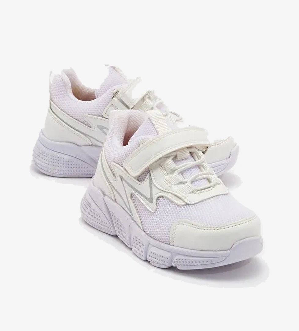 Erkek Çocuk Beyaz Günlük Spor Ayakkabı